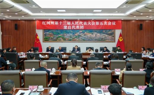 1月12日，州委书记赵瑞君在参加蒙自代表团审议时强调，要以国际视野、市场意识、经济头脑、务实作风，持续加大“谋、统、落”的力度，对标先进地区“主动想”“扎实干”“看效果”，对照“三严三化三实”工作要求强州府、挑大梁、作表率，在推动红河高质量跨越式发展中彰显蒙自担当、作出蒙自贡献。