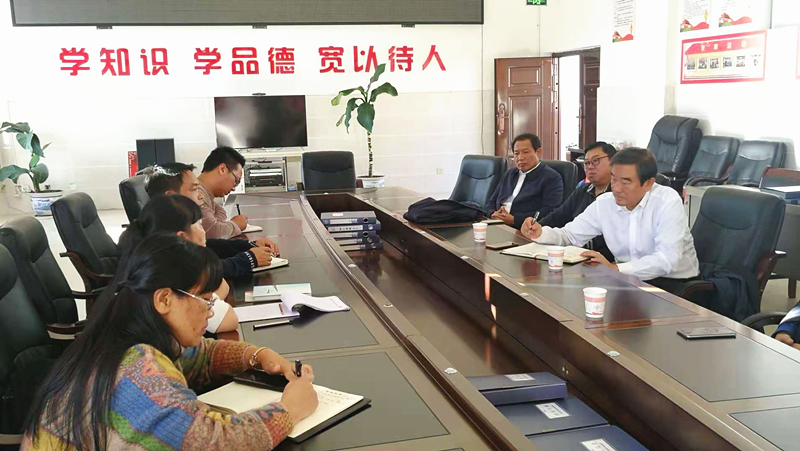 孙广益走访所联系的州人大代表